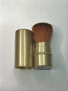 ESPANADOR COM TAMPA BELLA ROSA - DOURADO E ROSA
