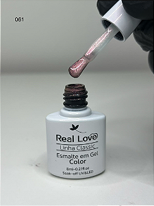 ESMALTE EM GEL LINHA CLASSIC N°61 - REAL LOVE 8ML