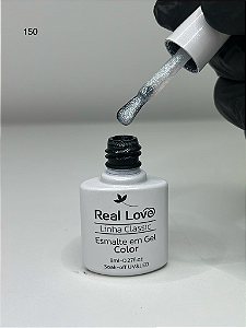 ESMALTE EM GEL TONS DE BRANCO N°150 - REAL LOVE 8ML