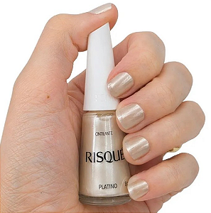 ESMALTE RISQUE PLATINO