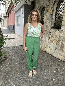Calça jogger alfaiataria