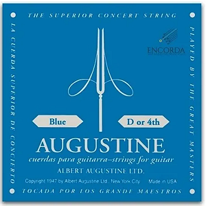 Corda Avulsa Augustine Nylon 4TH Blue "D" Ré