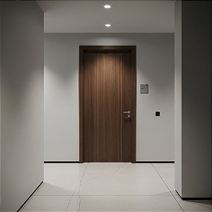 Porta Piso Teto com Revestimento em Fórmica