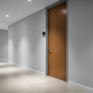 Porta Piso Teto com Revestimento em Fórmica