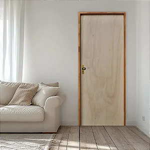 Kit Porta Amescla pintura Batente Fingado pinus 210x72