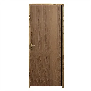 Kit Porta Imbuia Batente Fingado pinus 210x72