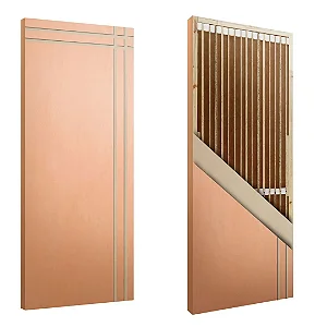 Folha de Porta Friso Decorativo 72x210 - Elegância e Estilo para Seu Ambiente