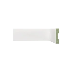 Rodapé MDF Ultra 10 cm Liso - 1ML