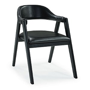 Cadeira Olívia (Preto Ebanizado F517 C517 B517)
