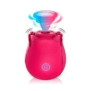 VIBRADOR ROSE | SUGADOR PULSAÇÃO
