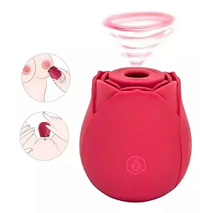 VIBRADOR ROSE | SUGADOR PULSAÇÃO