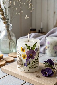 REFIL VELA DECORADA ENCAPSULADA - 200ml