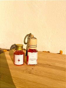 KIT AROMATIZADOR CARRO AMBIENTE & INTERIORES- 10ML (Incluso Refil - 20ml)
