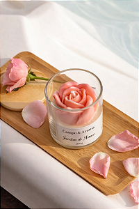VELA AROMÁTICA | JARDIM DO AMOR ROSA -200ml