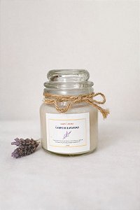 VELA PARA MASSAGEM AROMÁTICA VEGANA | CAMPO DE LAVANDAS -100ML