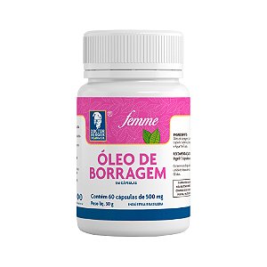 ÓLEO DE BORRAGEM 500mg