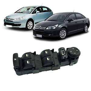 Comando Interruptor Vidro Elétrico C4 Pallas 2007 a 2016