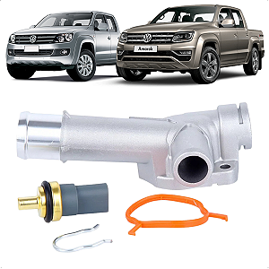 Flange Fluxo Dágua VW Amarok 2.0 16v Tdi 2010 a 2016