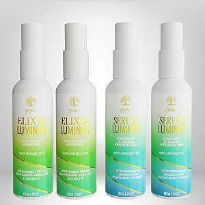 Kit Luminus – Dupla de Séruns + Dupla de Elixires ( Protocolo Completo)