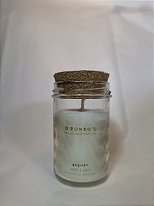 Vela Aromática Jasmim – O Ponto Aromas