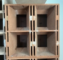 Caixa ARP 10'' AR10 Evo Mdf Comum Bloco C/4