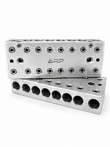 BARRAMENTO DE ALUMINIO ARP 16 VIAS - 8X8 PAR