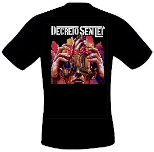 Camiseta comemorativa - Álbum Decreto Sem lei