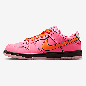 Nike SB Dunk Low Blossom x The Powerpuff Girls 'Rosa'