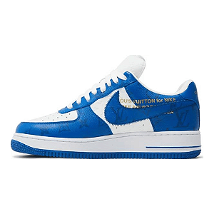 Nike Air Force 1 Low White Team Royal x Louis Vuitton