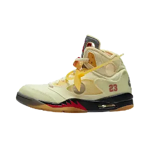 Air Jordan 5 Sail x Off-White