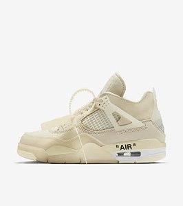 Air Jordan 4 Sail x Off-White