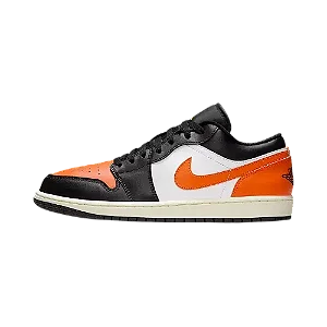 Air Jordan 1 Low Black White Sail Starfish