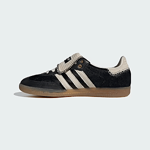 adidas Samba Low Pony Tonal Core Black x Wales Bonner