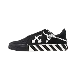 Off-White Vulcanized Low Black White Arrow