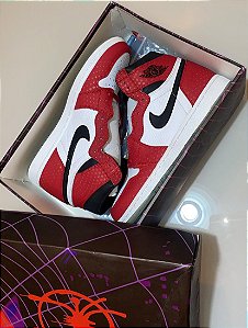 Nike Air Jordan 1 High OG "Spider-Man Across the Spider-Verse" size 39