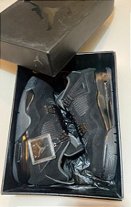 Nike Air Jordan 4 Retro Black Cat, size 42