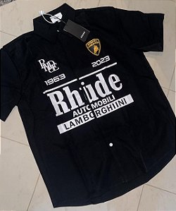Camisa Rhude x Automobili Lamborghini Uno Button Up - Pronta entrega