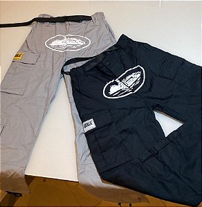Calça Cargo Corteiz Guerillaz Preta ou cinza- PRONTA ENTREGA
