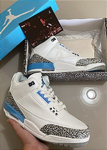 Air Jordan 3 Retro UNC - PRONTA ENTREGA