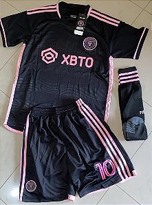 Conjunto Messi 10 Inter Miami Camiseta+Bermuda+Meião (PRONTA ENTREGA)