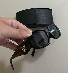 Óculos Prada Milano Preto (PRONTA ENTREGA)