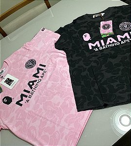 Camiseta Bape x Inter Miami PRONTA ENTREGA