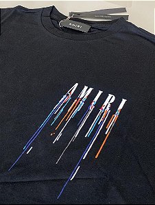 Camiseta Amiri Paint Drip Pronta Entrega