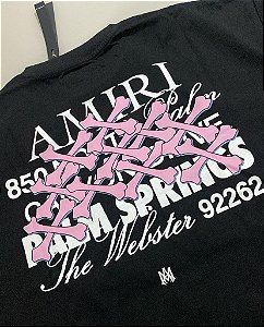Camiseta AMIRI x The Webster Stacked Bones - PRONTA ENTREGA