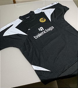 Camiseta Balenciaga Soccer Jersey Oversized - PRONTA ENTREGA