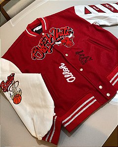Jaqueta Varsity Off-White Chicago Bulls - Pronta Entrega
