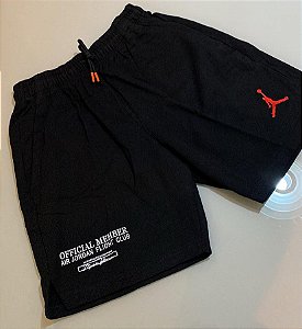 Bermuda Air Jordan Flight Moletom - PRONTA ENTREGA