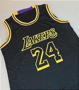 Camiseta Basquete Lakers Bryant 24 - PRONTA ENTREGA
