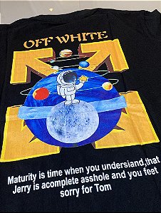 Camiseta Off-White Classic X 'Tape' (PRONTA ENTREGA)