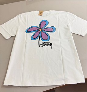 Camiseta Stussy Flower - PRONTA ENTREGA